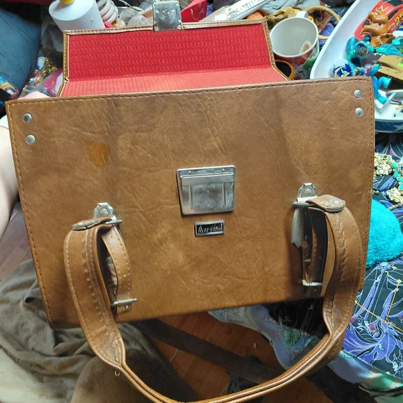 Vintage Marsand Camera Bag in Brown Universal